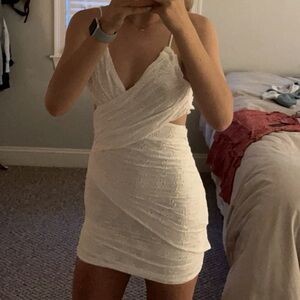 Isabellas cabinet white eyelet dress